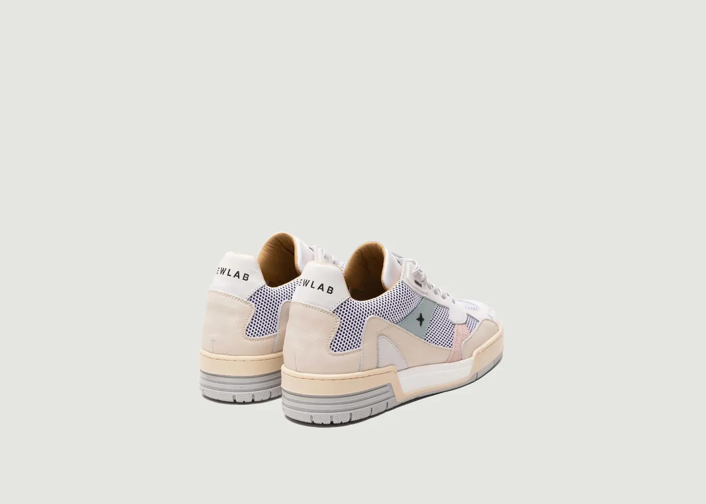 Sneakers Basket White/Beige/SkyBlue Newlab