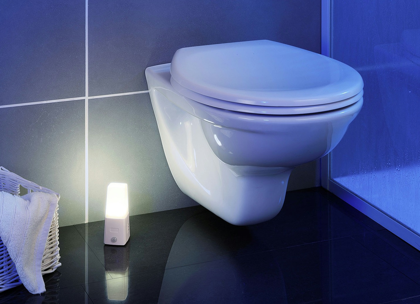 LED-Nachtlicht mit Bewegungssensor, 2er-Set