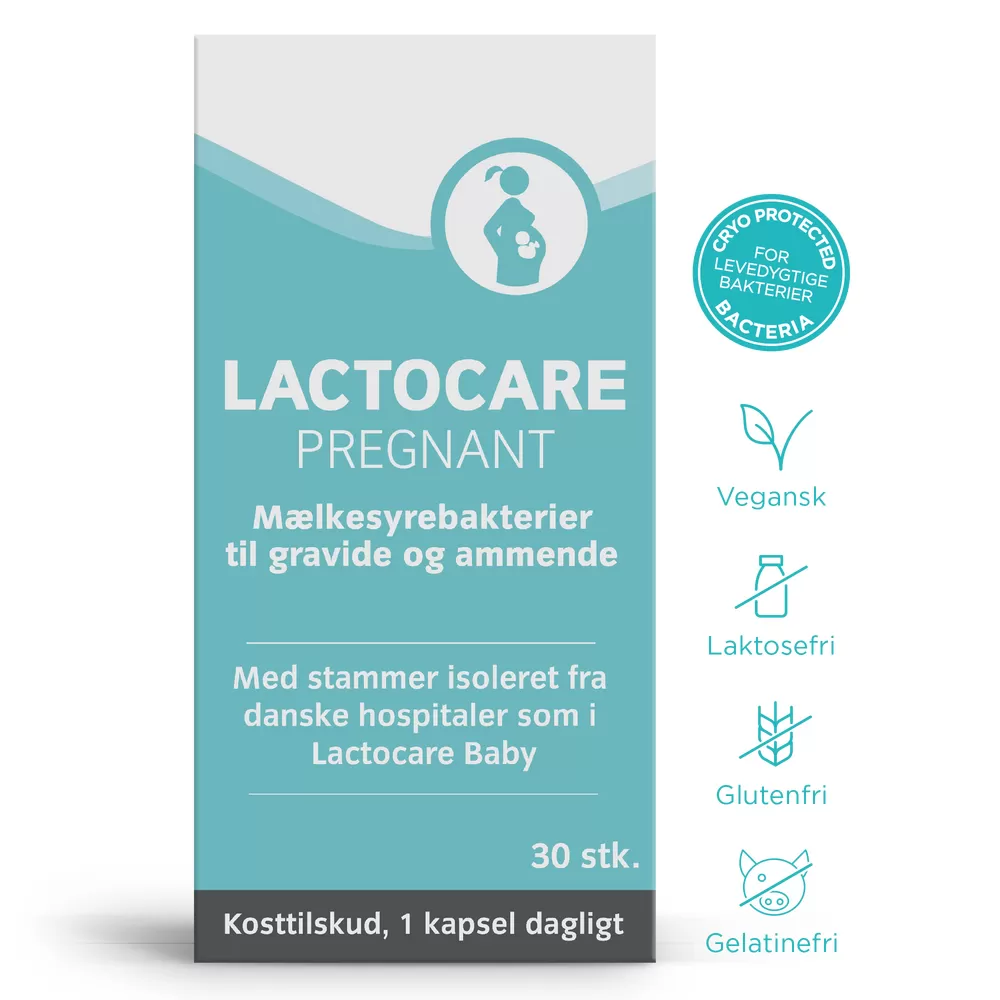 Lactocare Pregnant - 30 kapsler