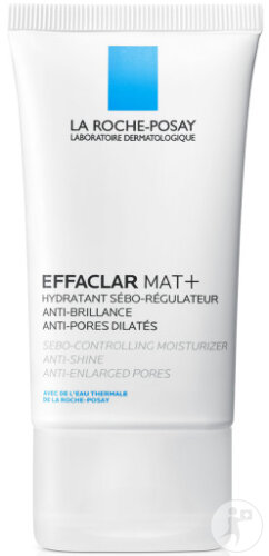 La Roche-Posay Effaclar MAT Soin Hydratant Sébo-Régulateur Visage Peaux Grasses Tube 40ml