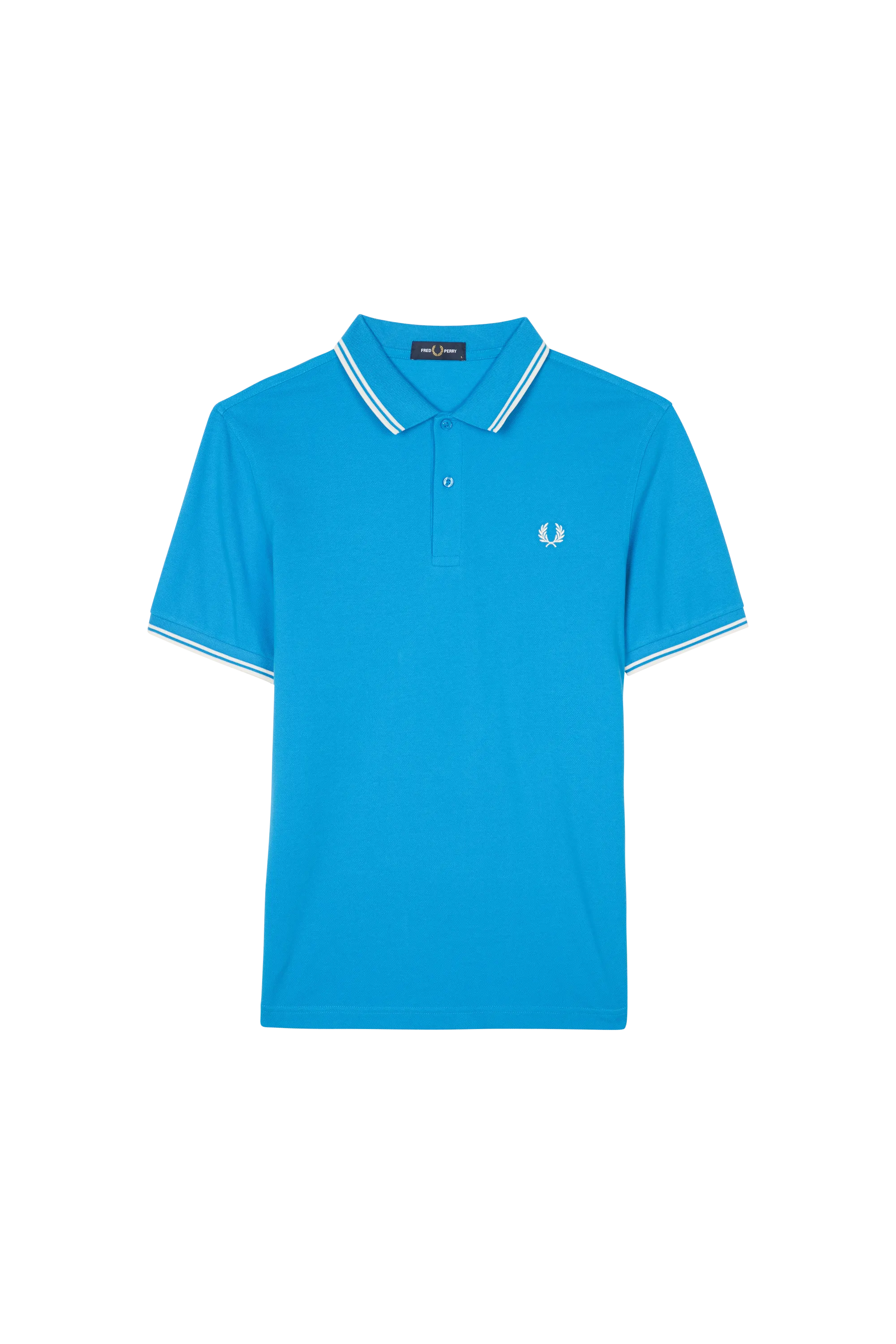 FRED PERRY Polo TWIN TIPPED Bleu