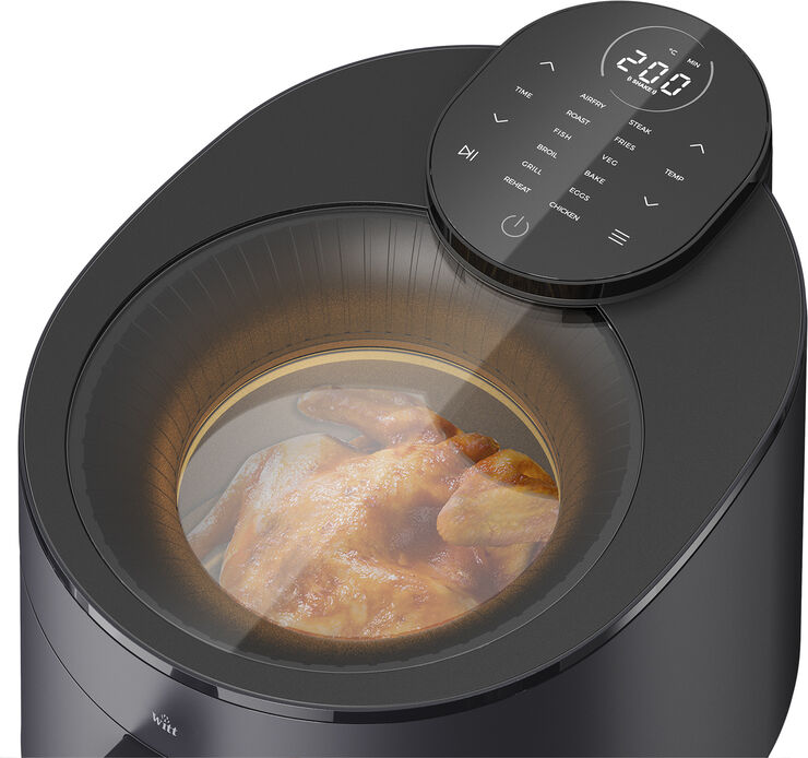 Witt WITT PREMIUM AIRFRYER BLADELESS BLACK Black