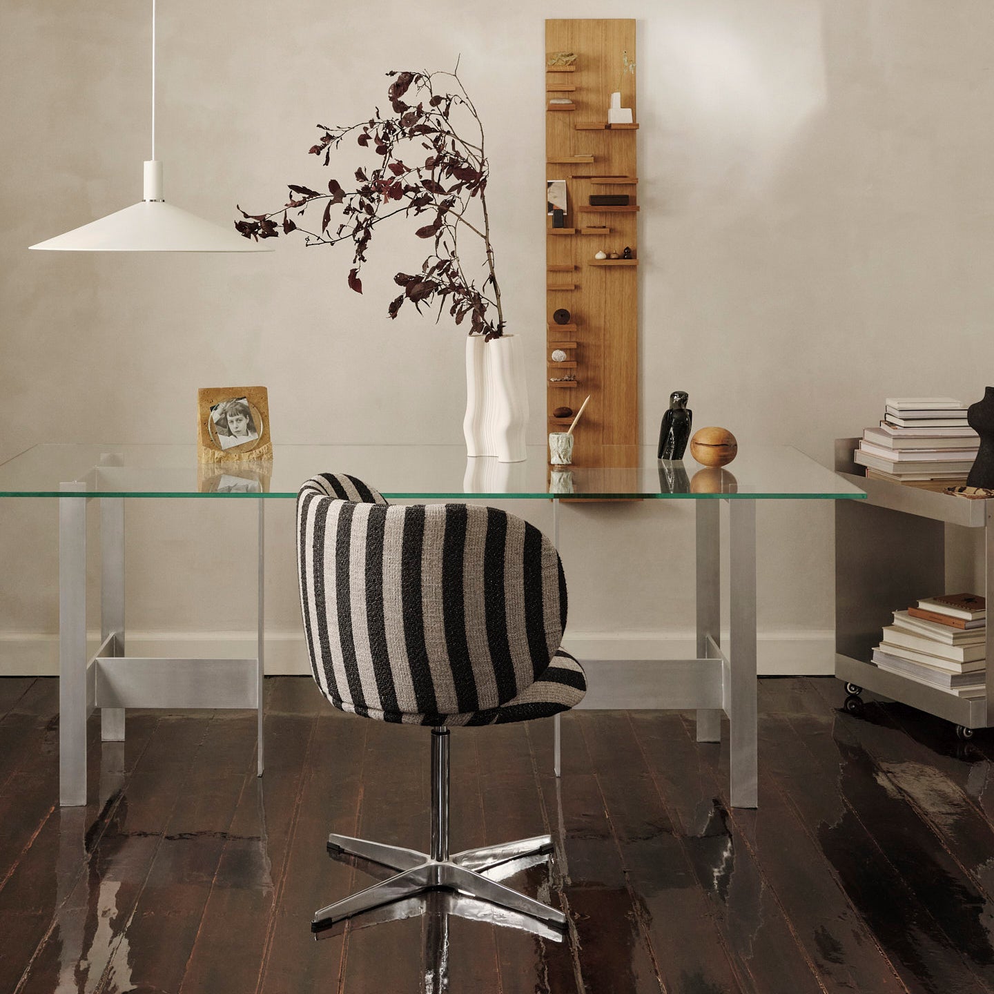 Ferm Living Lager Eettafel - 200 x 90 cm - Glas