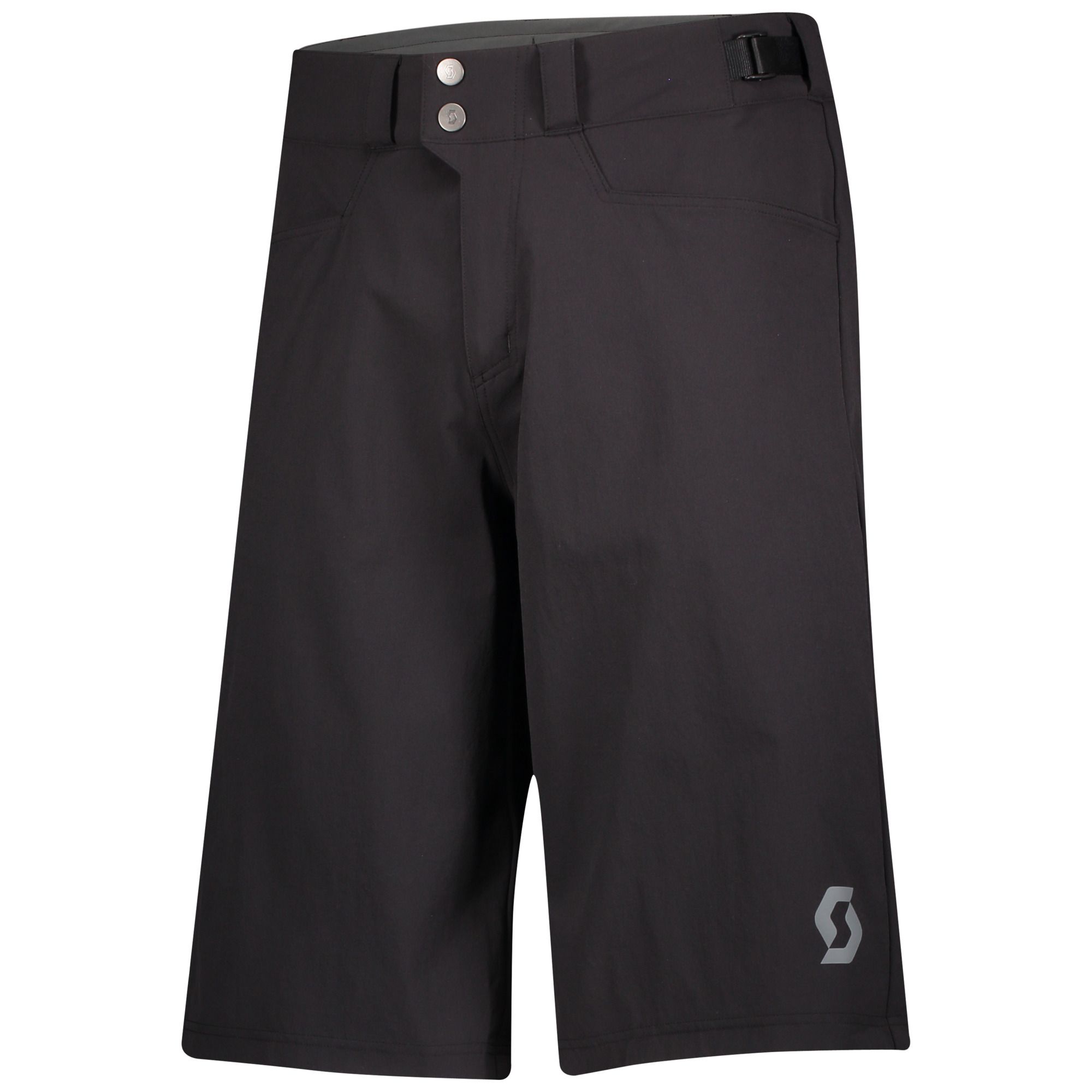 SCOTT Trail Flow Loose Fit Shorts med Indlæg Sort