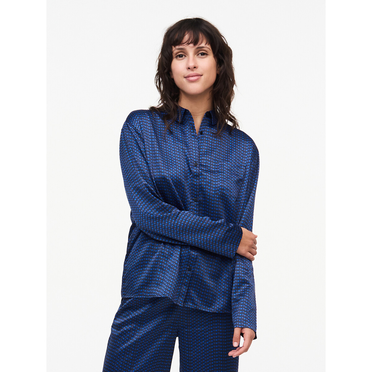 PASSIONATA<br>Cardigã de pijama de cetim, Max