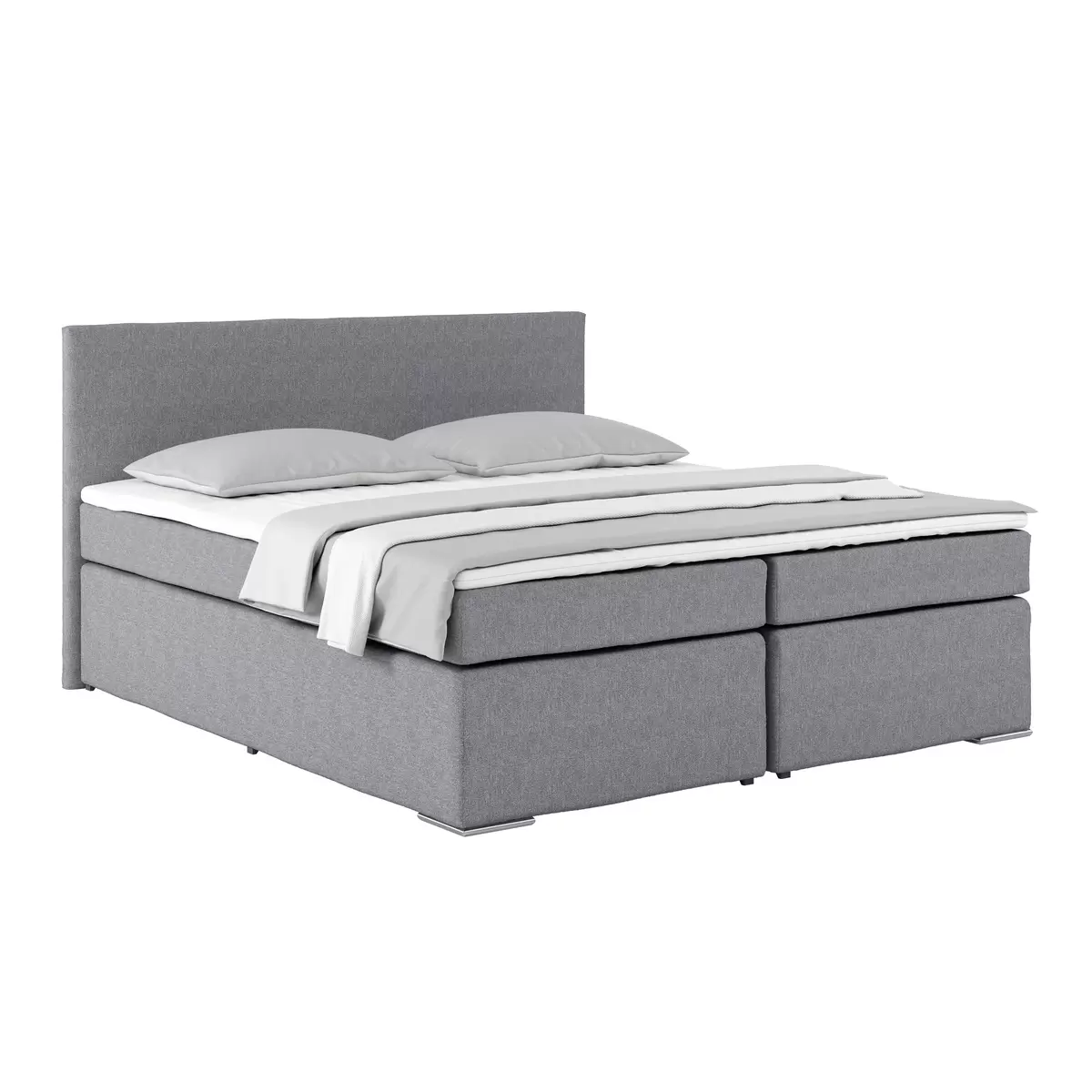 Boxspringbett Nero 180 x 200 grün,grau