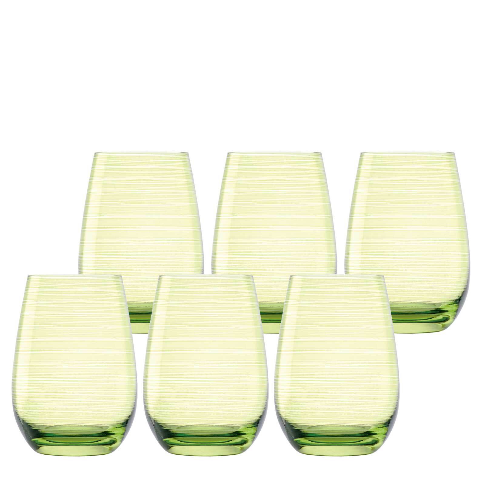 Stölzle Lausitz Becher Twister 465 ml 6er Set