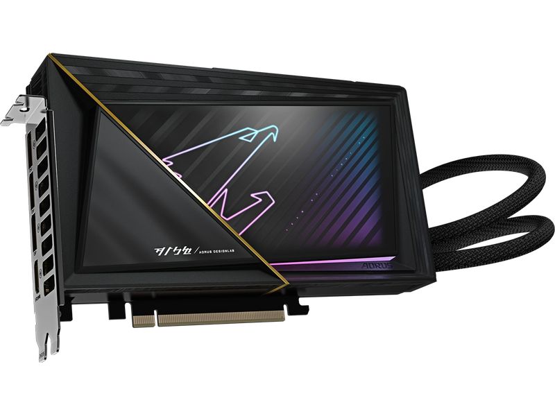 Gigabyte Grafikkarte RTX 5080 Xtreme Waterforce 16 GB Grafikkarte mit 16 GB GDDR7-Speicher, Windforce Kühlsystem und RGB-Beleuchtung