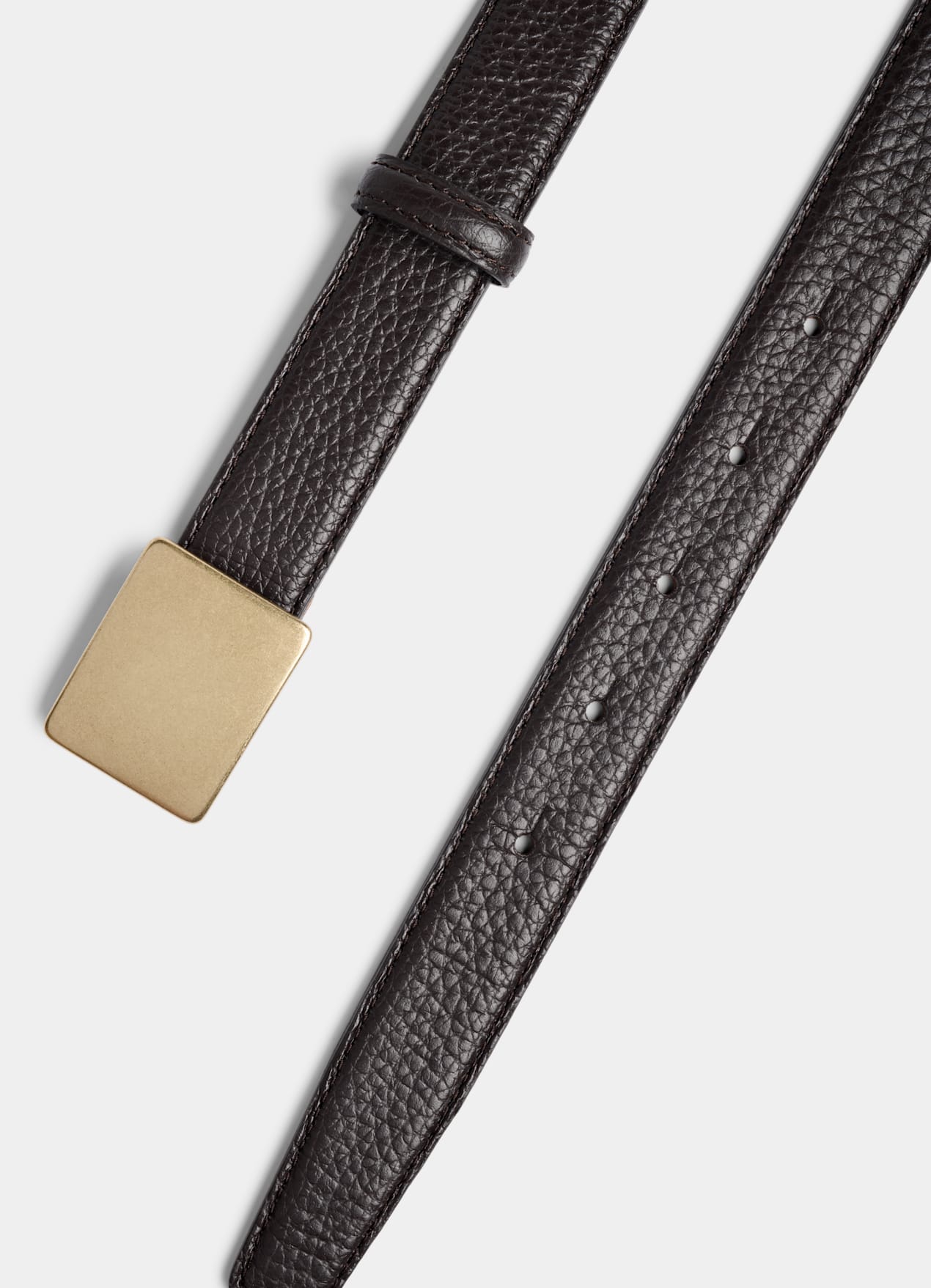 Ceinture marron foncé