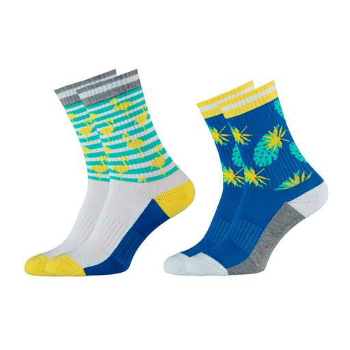 Paquete 2 Pares Calcetines Apollo Essentials