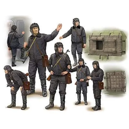 Trumpeter 1/35 Sowjetische Soldaten, Scud B Crew