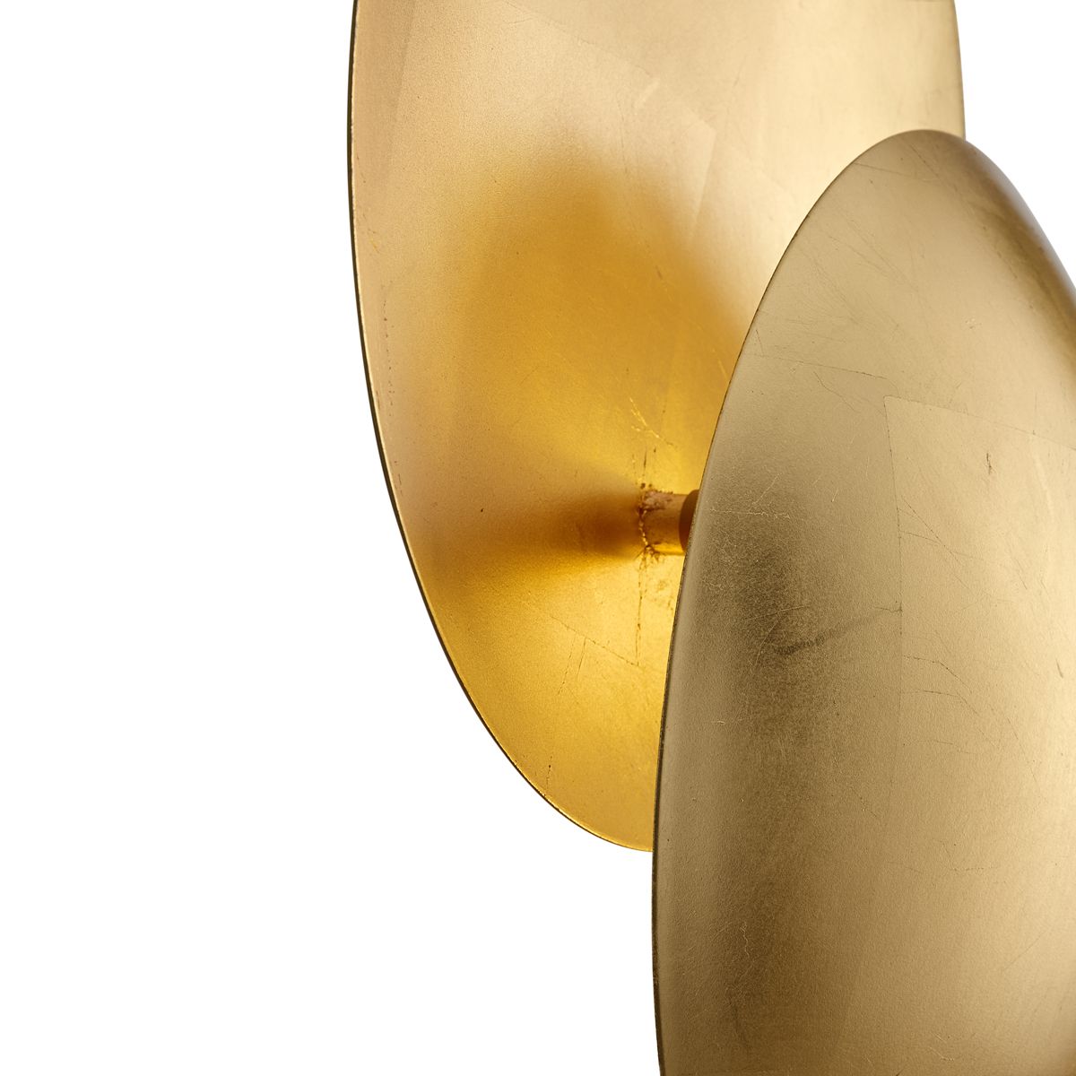 Moderne wandlamp goud 34.5cm 2-lichts - Sunrise