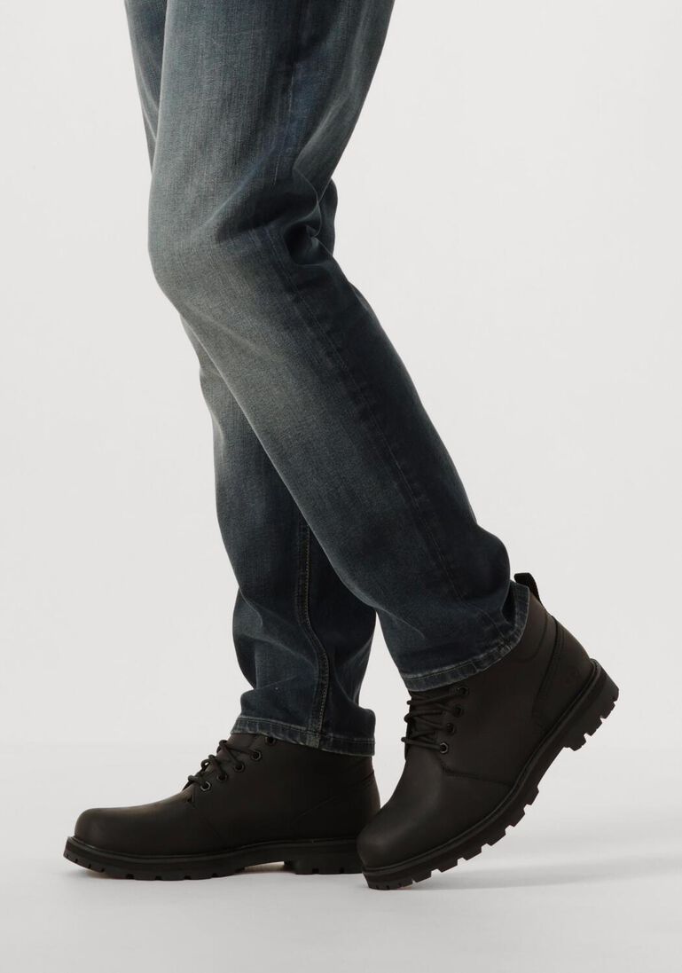 zwarte timberland veterboots britton road mid lace up chukka