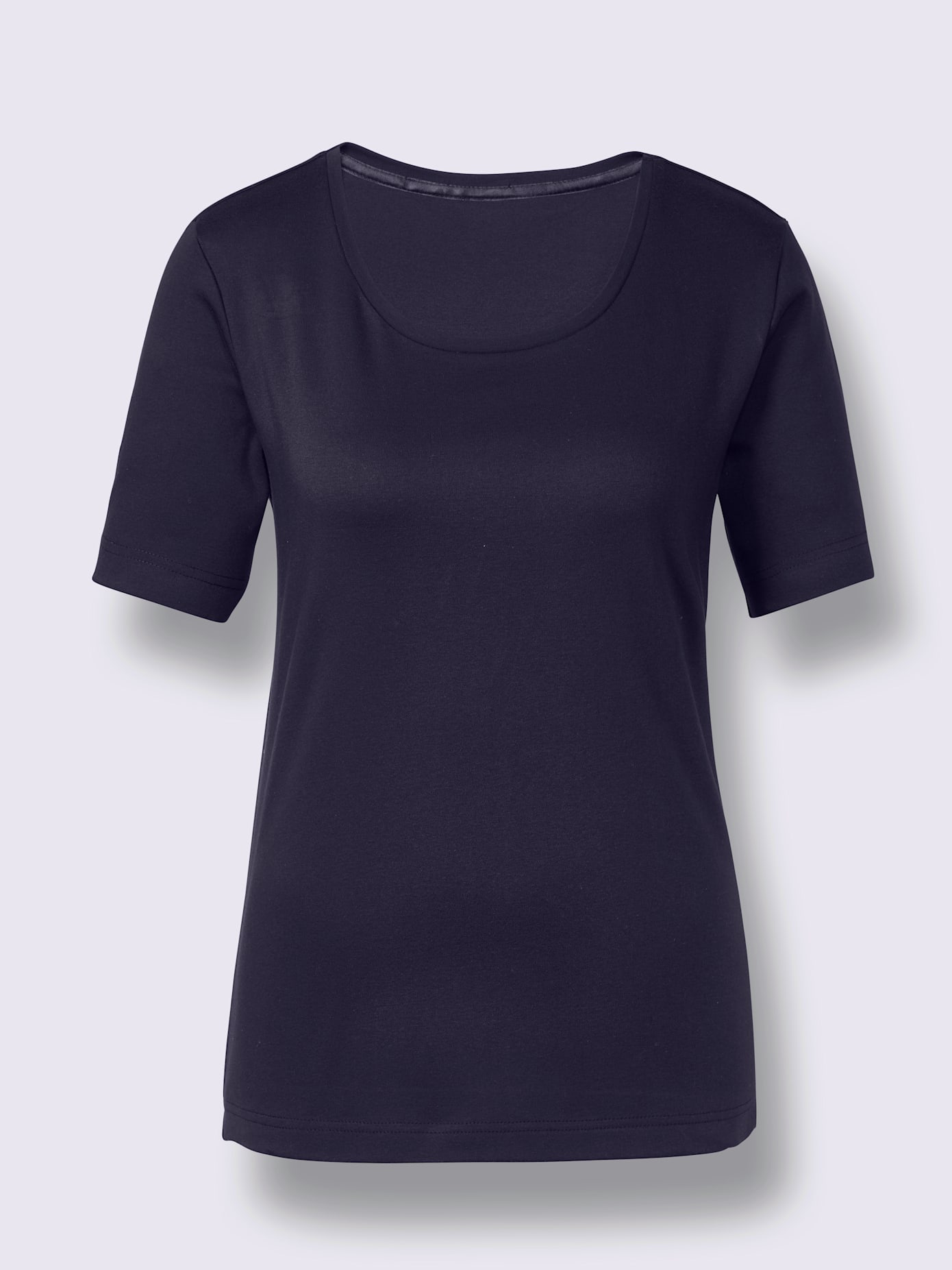 T-shirt coton brillance