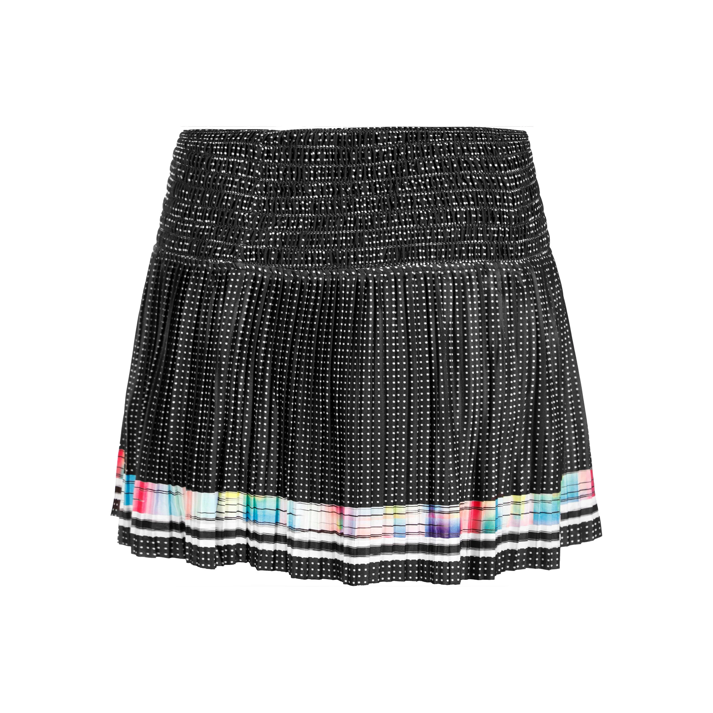 Lucky in Love Long Hot Tropic Smocked Jupe Femmes - Noir , Multicouleur