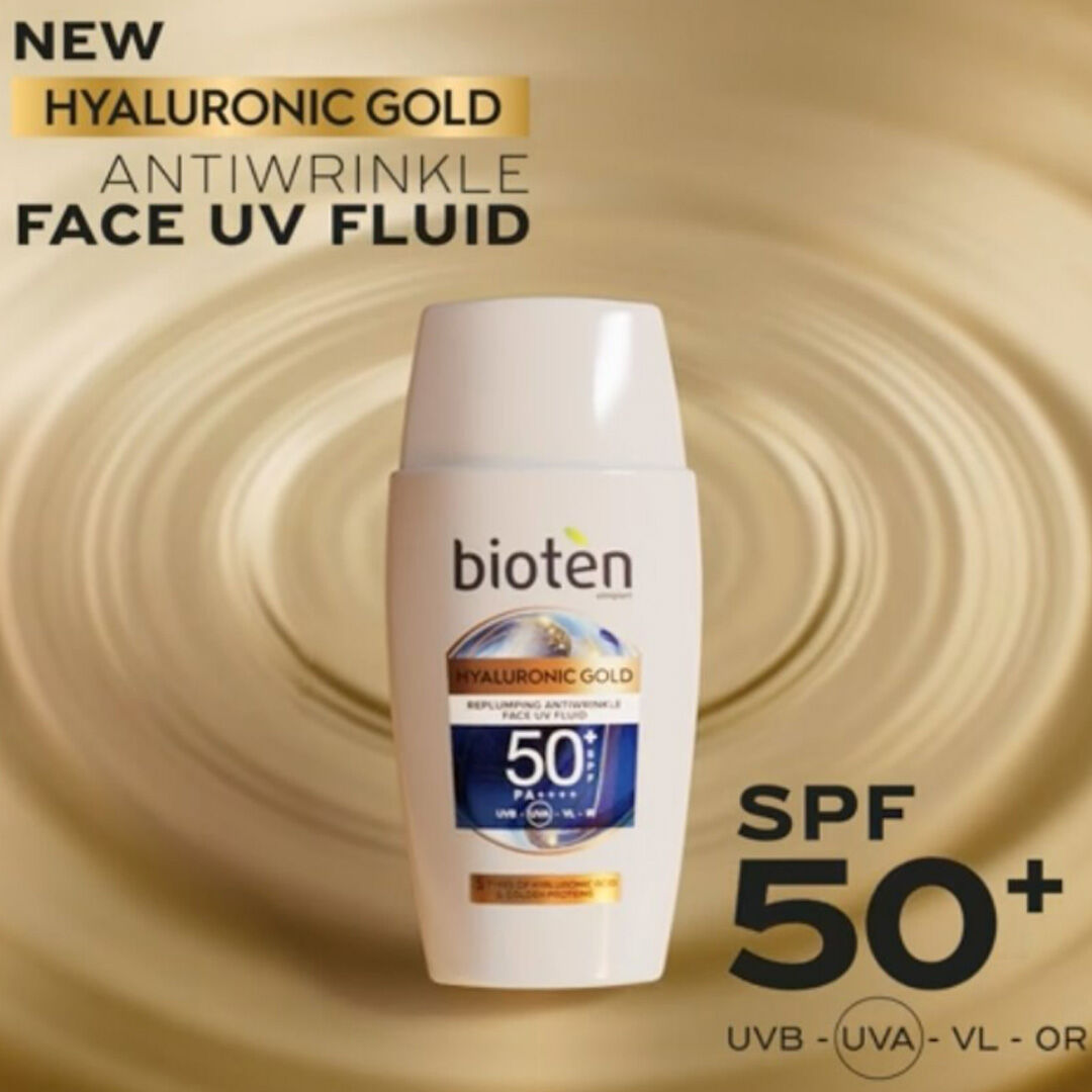 BIOTEN  Fluído UV Hyaluronic Gold spf50+ - 50ml