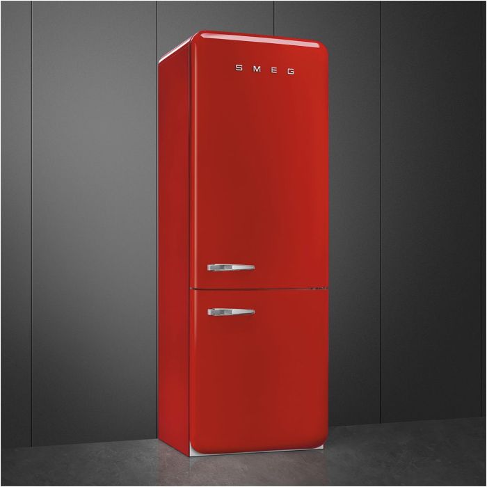 SMEG Kühl-Gefrierkombination 50's Retro Style FAB38RRD5 Rot