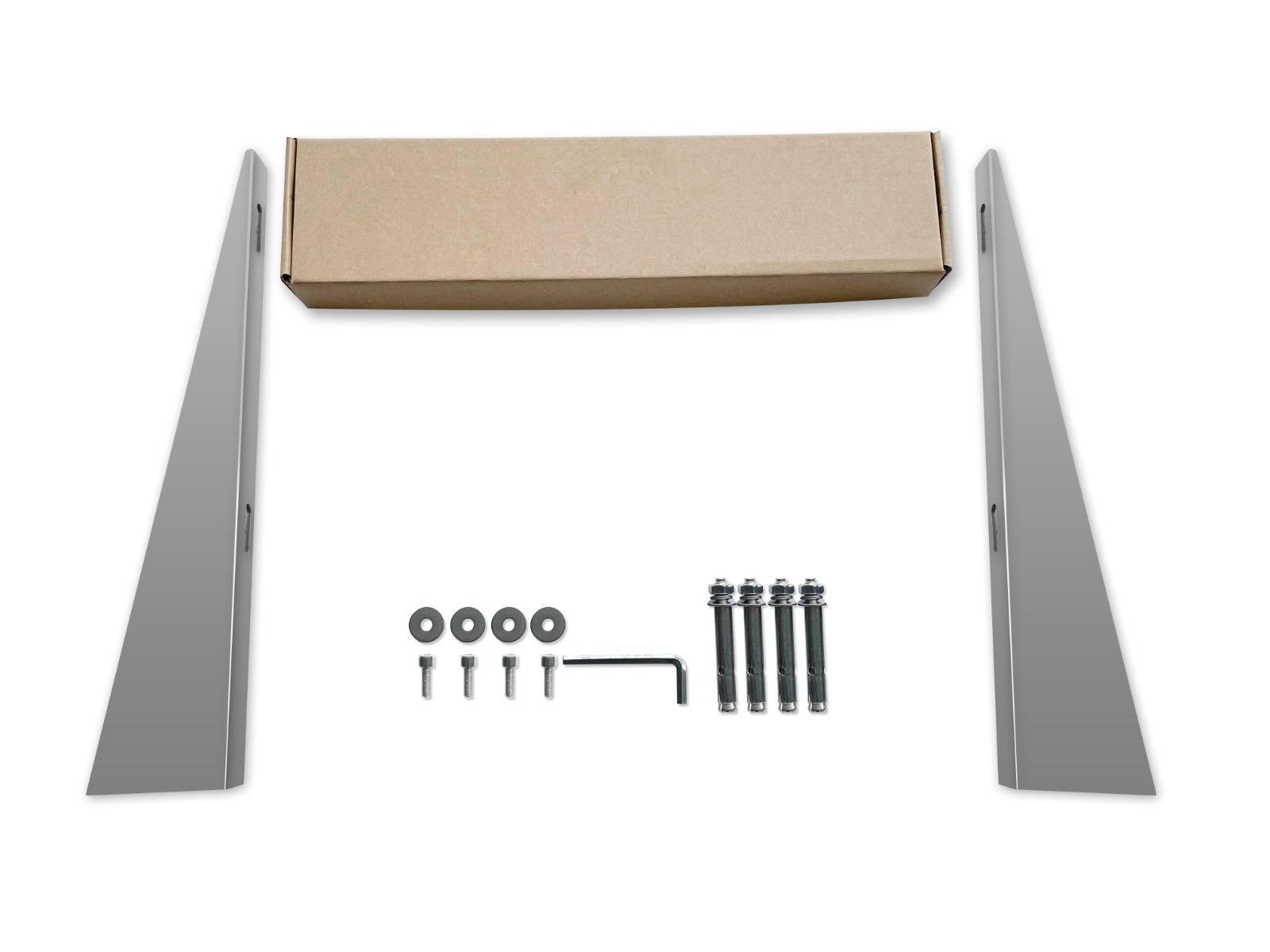 Saniclear Hoya wastafel ophangbeugels 40cm RVS