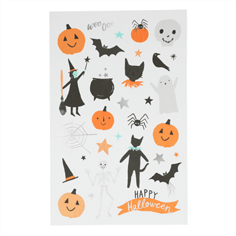 Meri Meri Tatoveringer, Happy Halloween