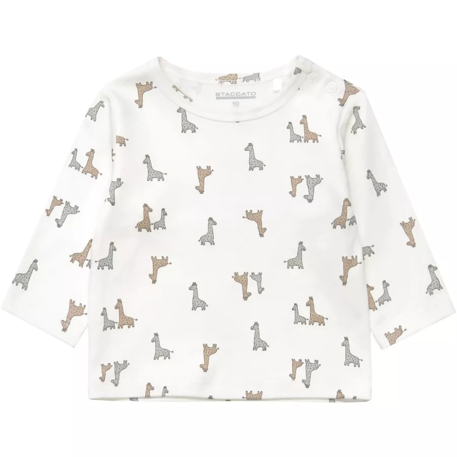 STACCATO Strampler+Shirt mid grey melange