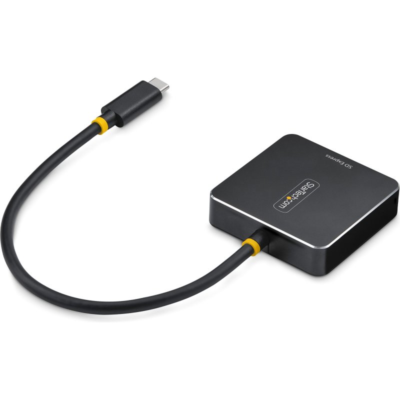 StarTech.com Lecteur de Cartes SD Express USB-C, USB 10Gbps, Lecteur de Cartes Mémoire Portable, Adaptateur USB Type-C vers Secure Digital 7.1, Fonctionne avec tous les Systèmes d'Exploitation