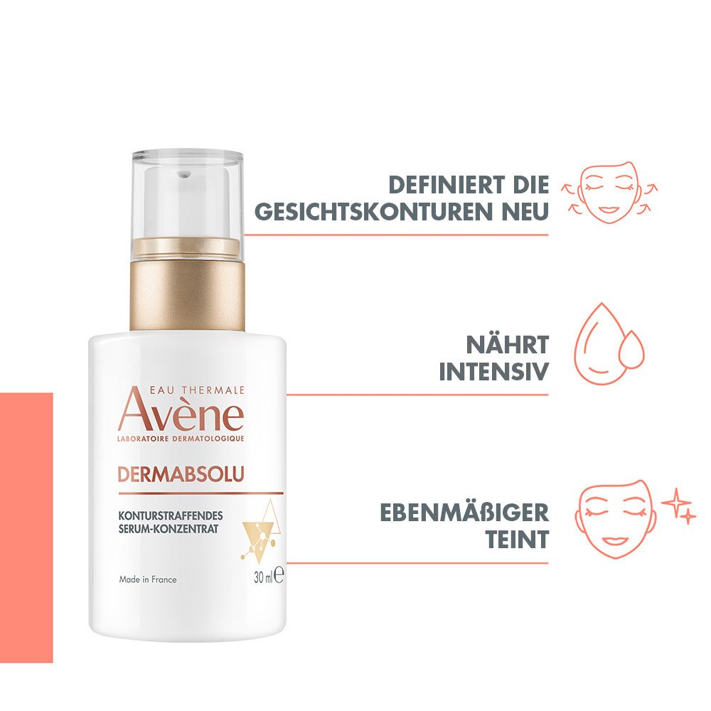 Avène DERMABSOLU konturstraffendes Serum-Konzentrat + Avène Hyaluron Activ B3 Serum 10ml GRATIS