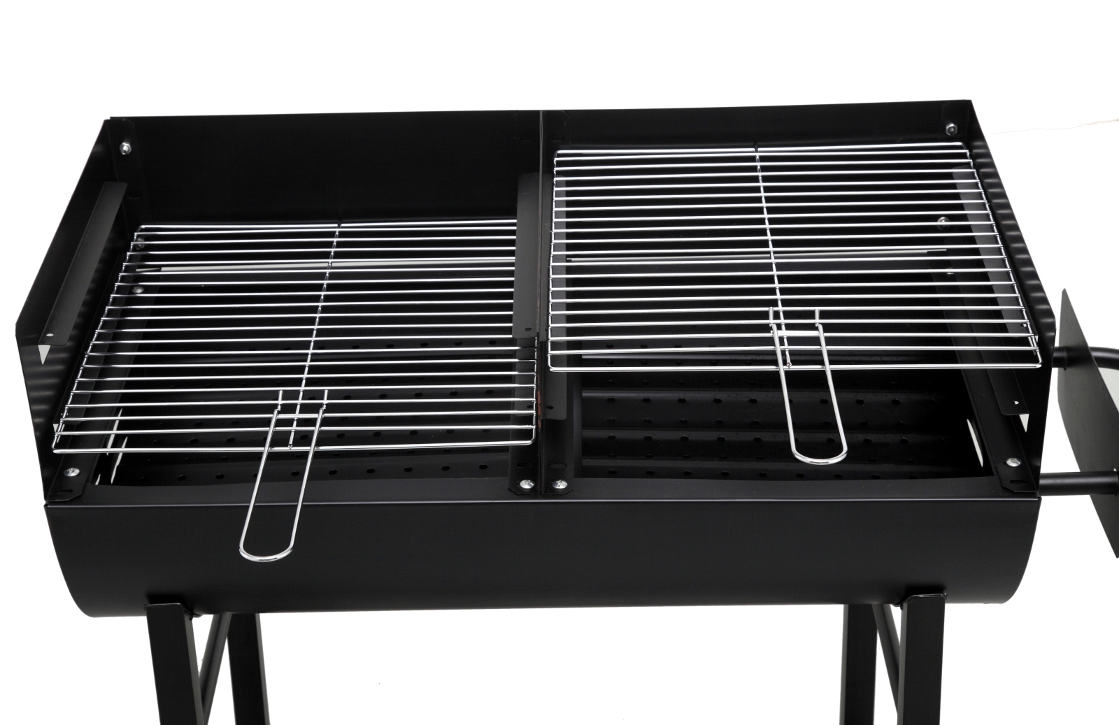 Grillfass DETROIT - schwarz - 2x 35x37 cm