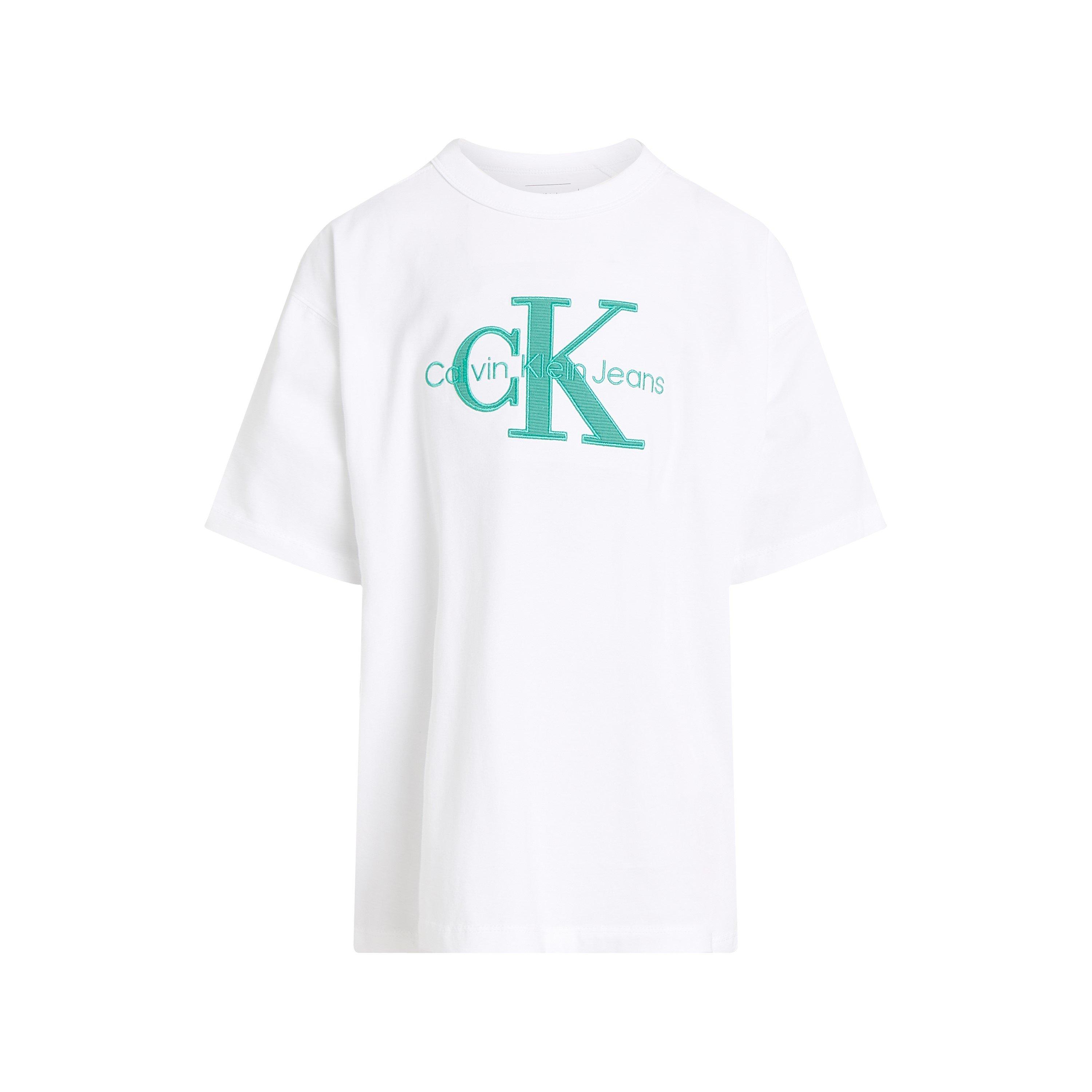 Calvin Klein Jeans OTTOMAN APPLIQUE MONO T-SHIRT