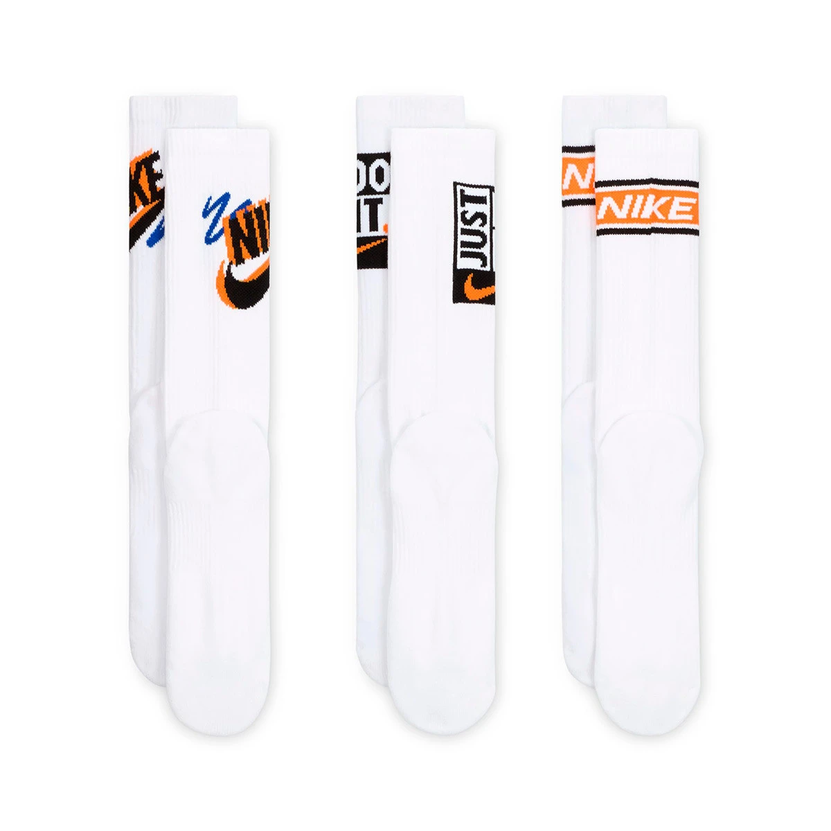 Meias Nike U Nk Ed Pls Crew 3Pr Sport 144 (3 Pares)