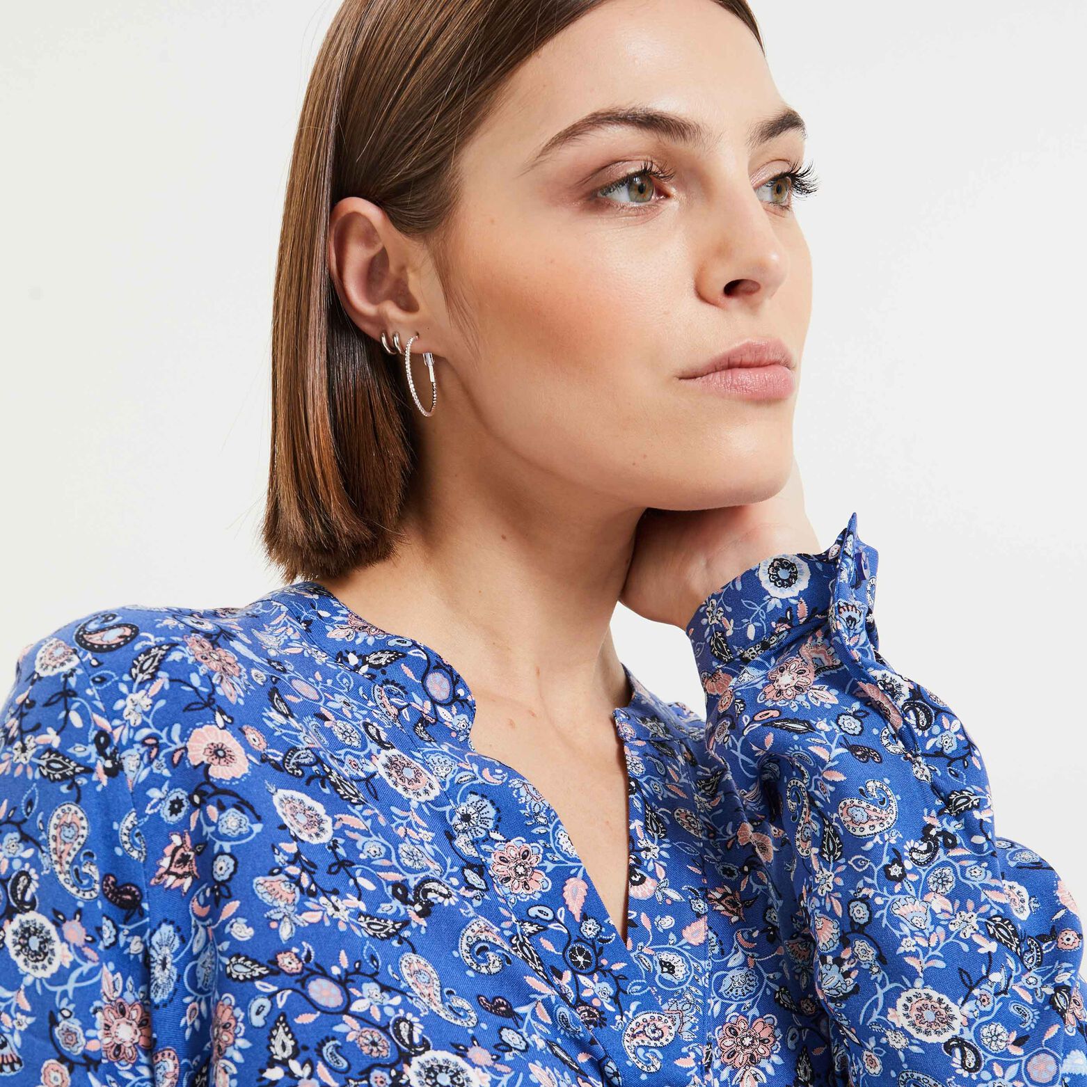 Blouse imprimée femme