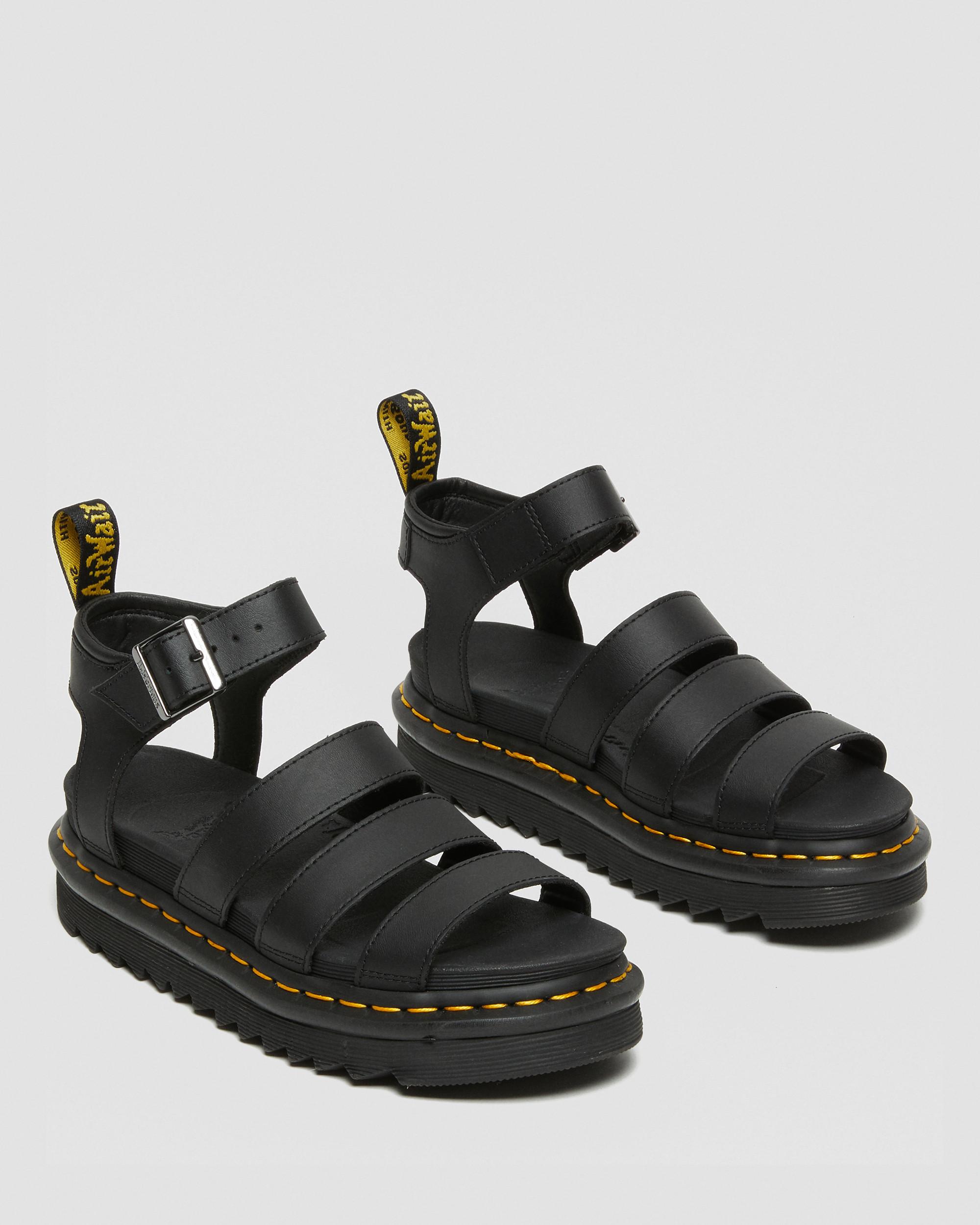 Blaire Hydro Leder Riemensandalen