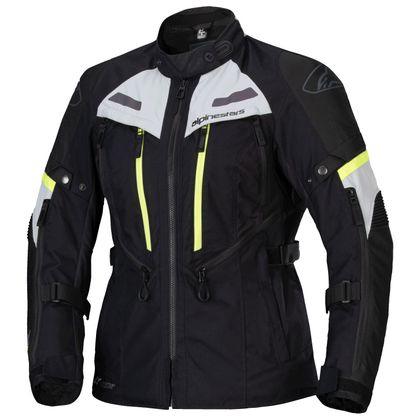 Veste Alpinestars STELLA BOGOTA' PRO DRYSTAR - Gris / Jaune