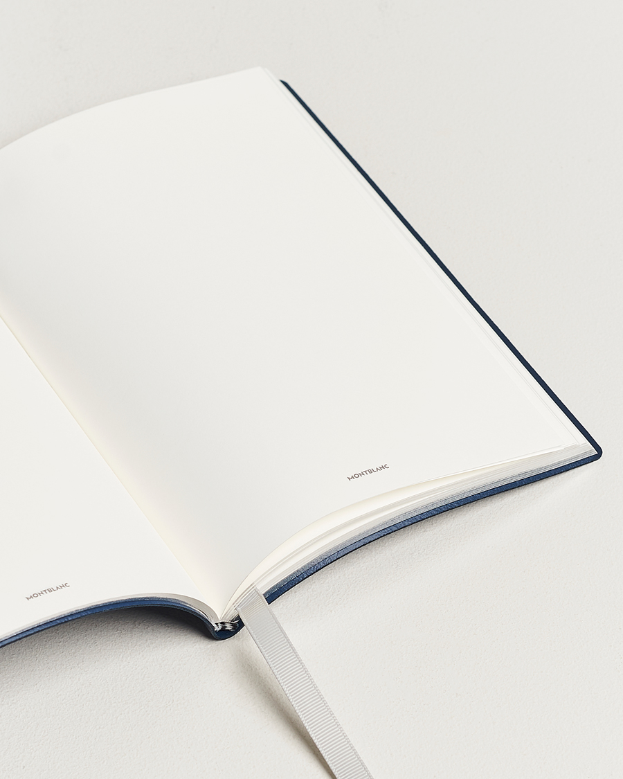 Montblanc 146 Fine Stationery Blank Notebook Indigo