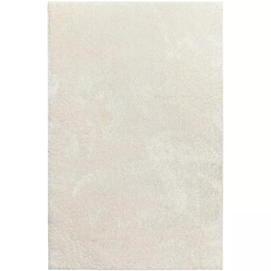 Wecon home basics Hochflorteppich Fanny creme weiß