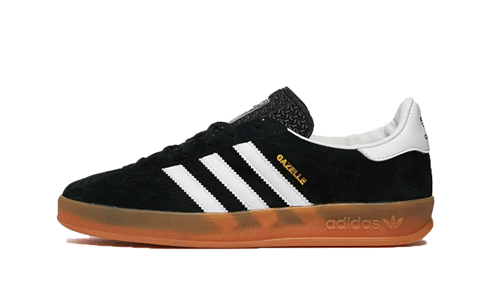 Adidas Gazelle Indoor Black White Gum - 48h Delivery