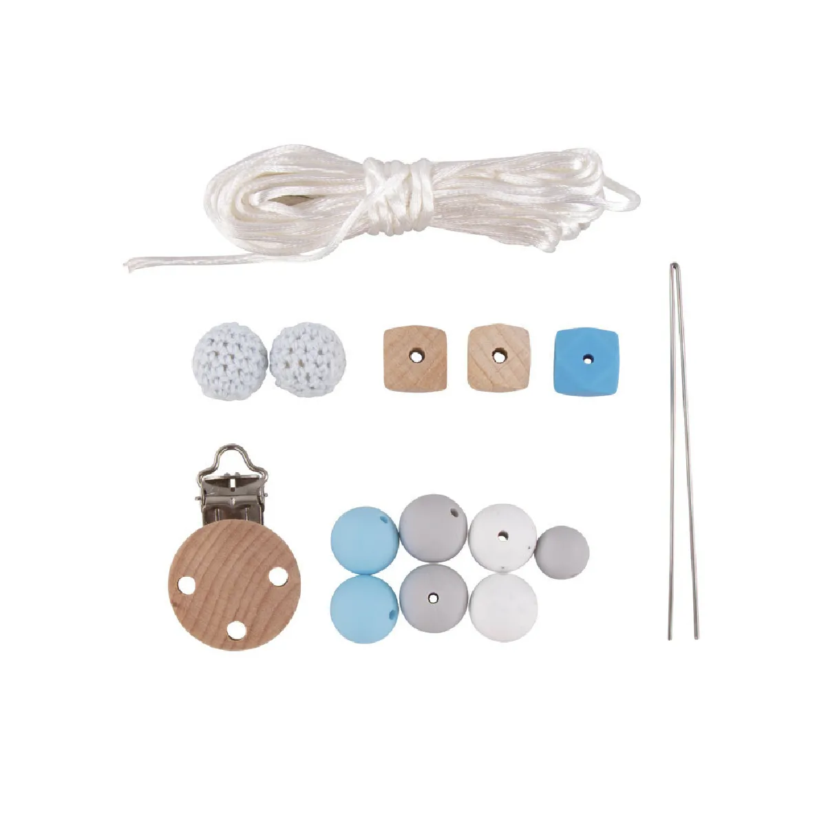 Rayher Kit DIY Attache-tétine Bleu