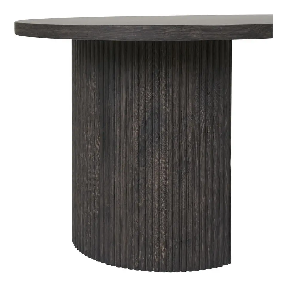 Salontafel Ovaal - Donkerbruin - 60x120x45cm - Boavista