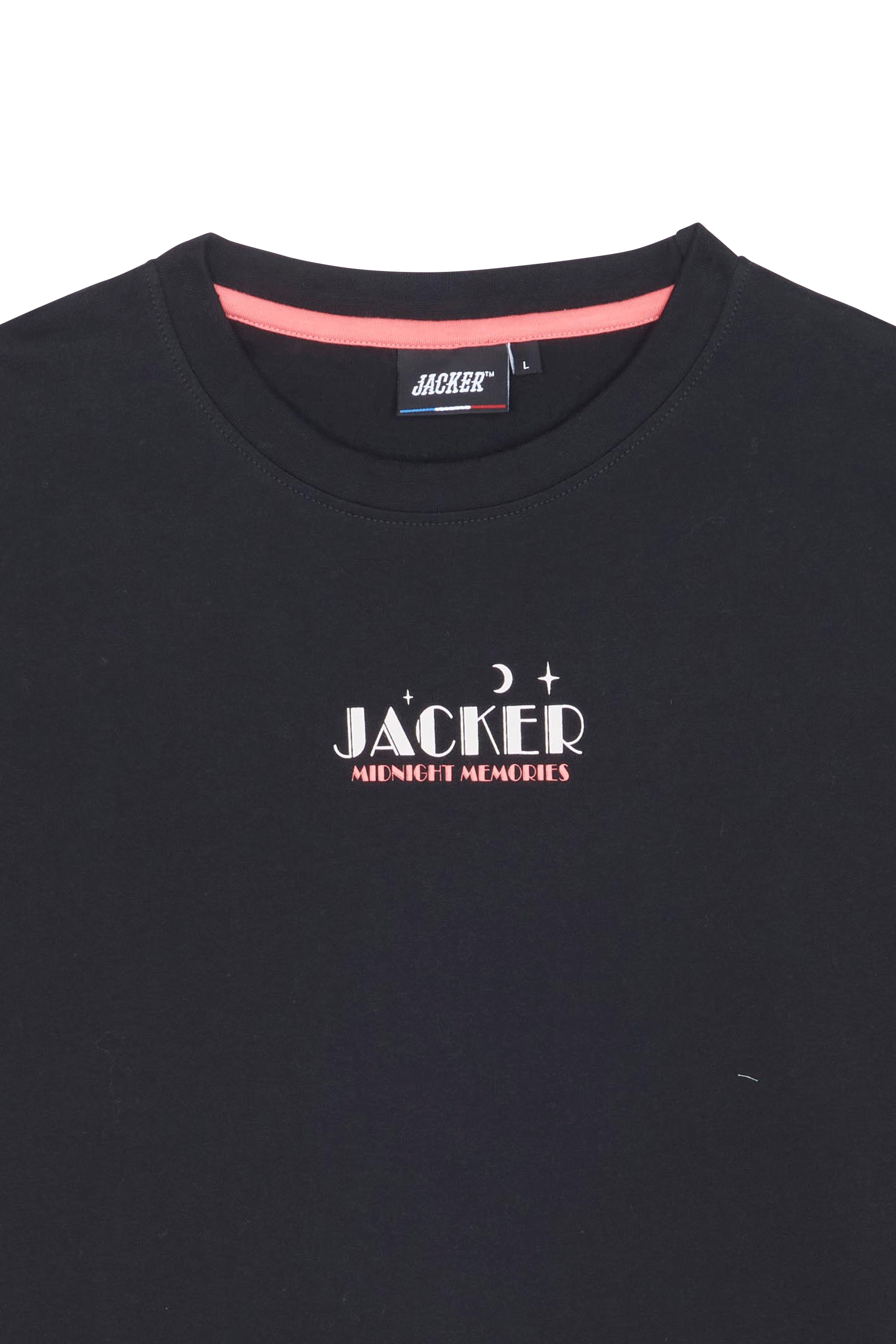 JACKER T-shirt Memories Noir
