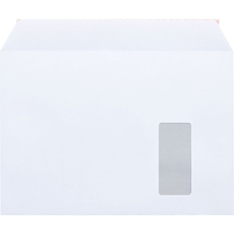 Enveloppe 229 x 324 mm Bruneau 100 g avec fenêtre 45 x 100 mm blanche - Boîte de 500