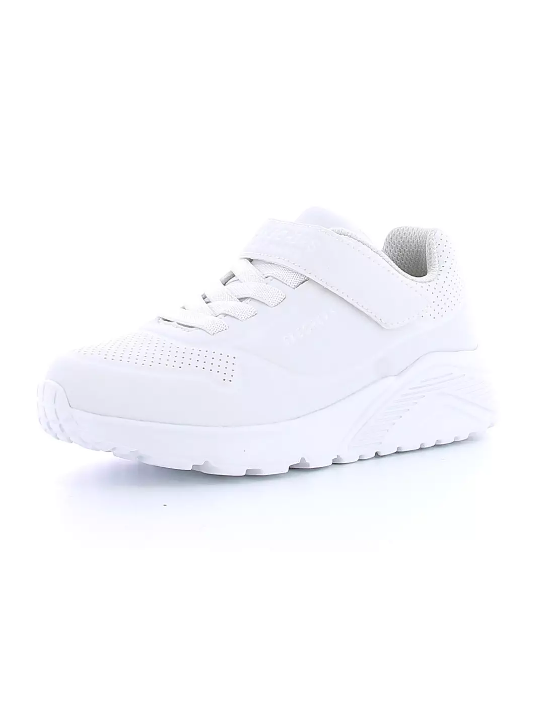 SKECHERS UNO LITE - Baskets WHITESYNTHETIC&TRIM