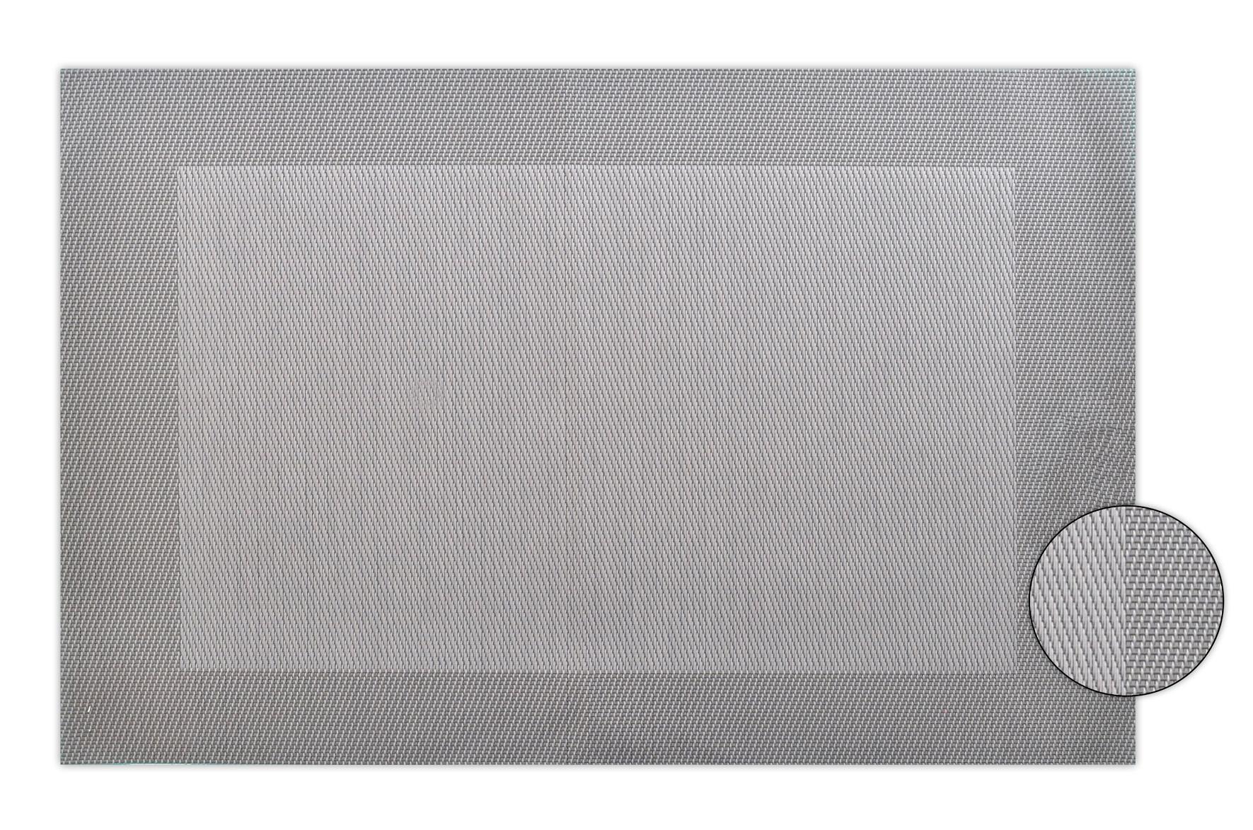 SET DE TABLE NEW YORK GRIS SOURIS30 X 45 CM