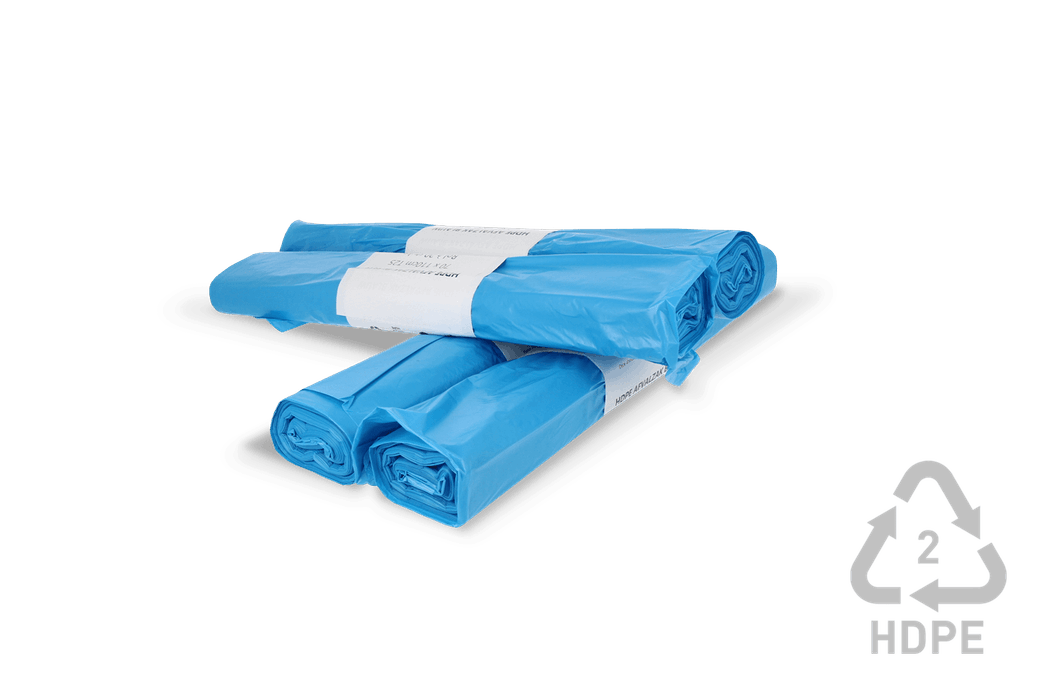 Vuilniszakken 120L 20 rollen 25 zakken (blauw)