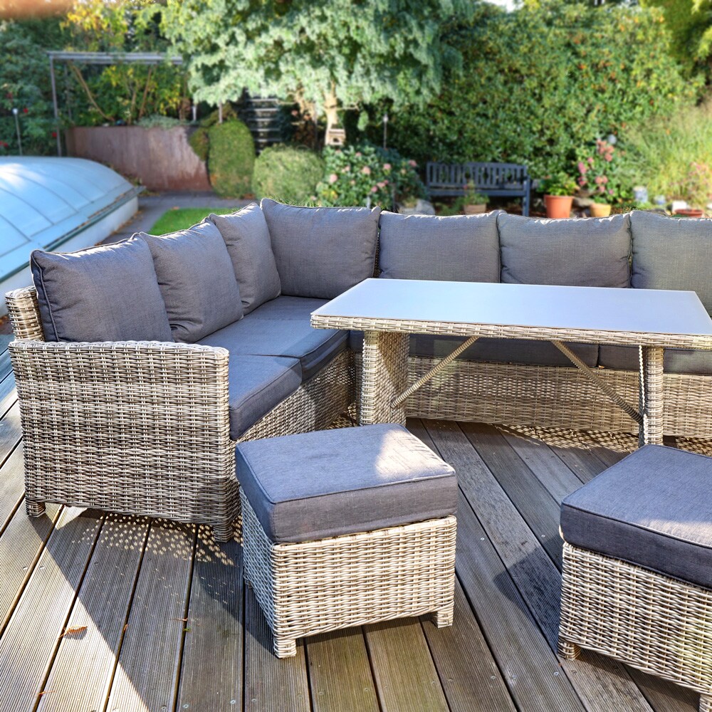 HOME DELUXE Rattan Sitzgruppe - BAHIA