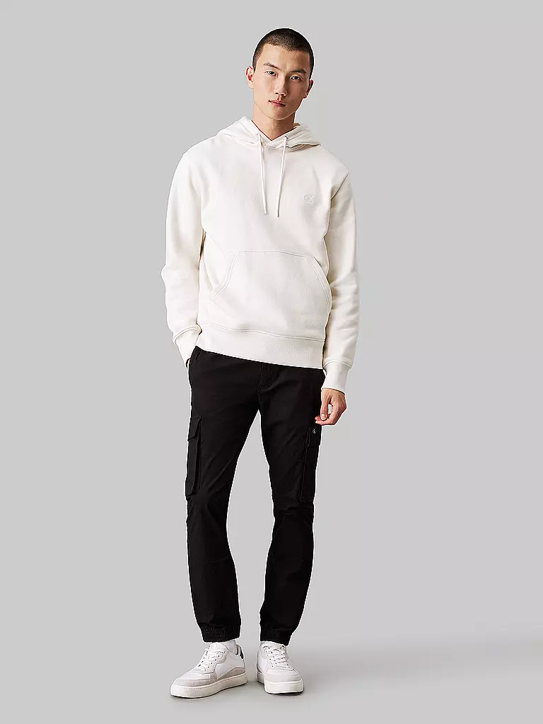 CALVIN KLEIN JEANS Cargohose Skinny Fit schwarz