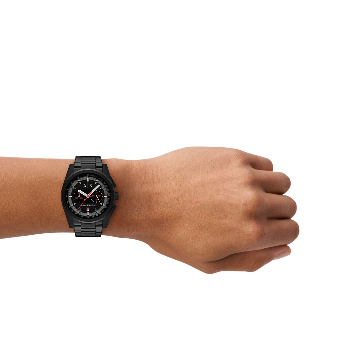 Armani Exchange Parker Chronograph Schwarz 42mm