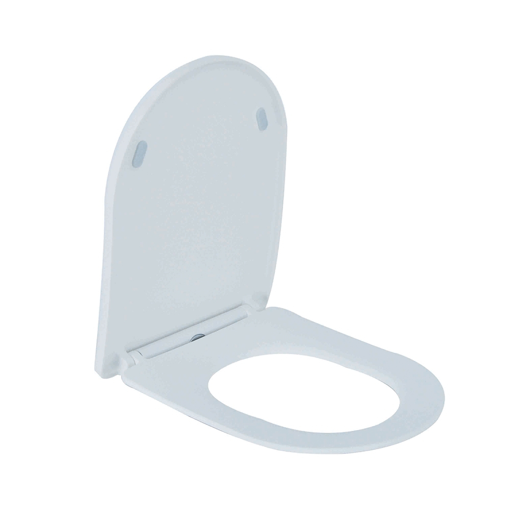 Mueller Afesta dunne soft-close toiletzitting mat wit