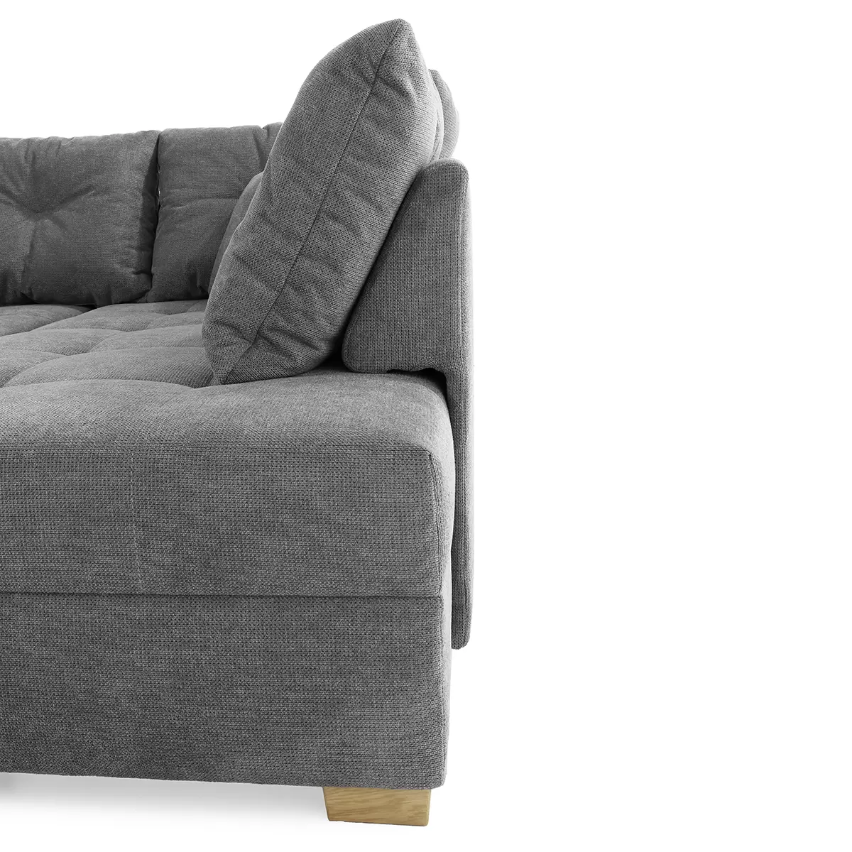Ecksofa Heidelberg 190x146 Dunkelgrau