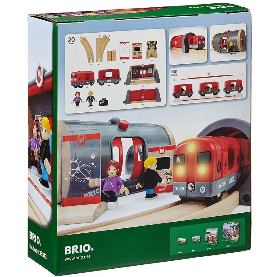 BRIO® Metro Bahn Set