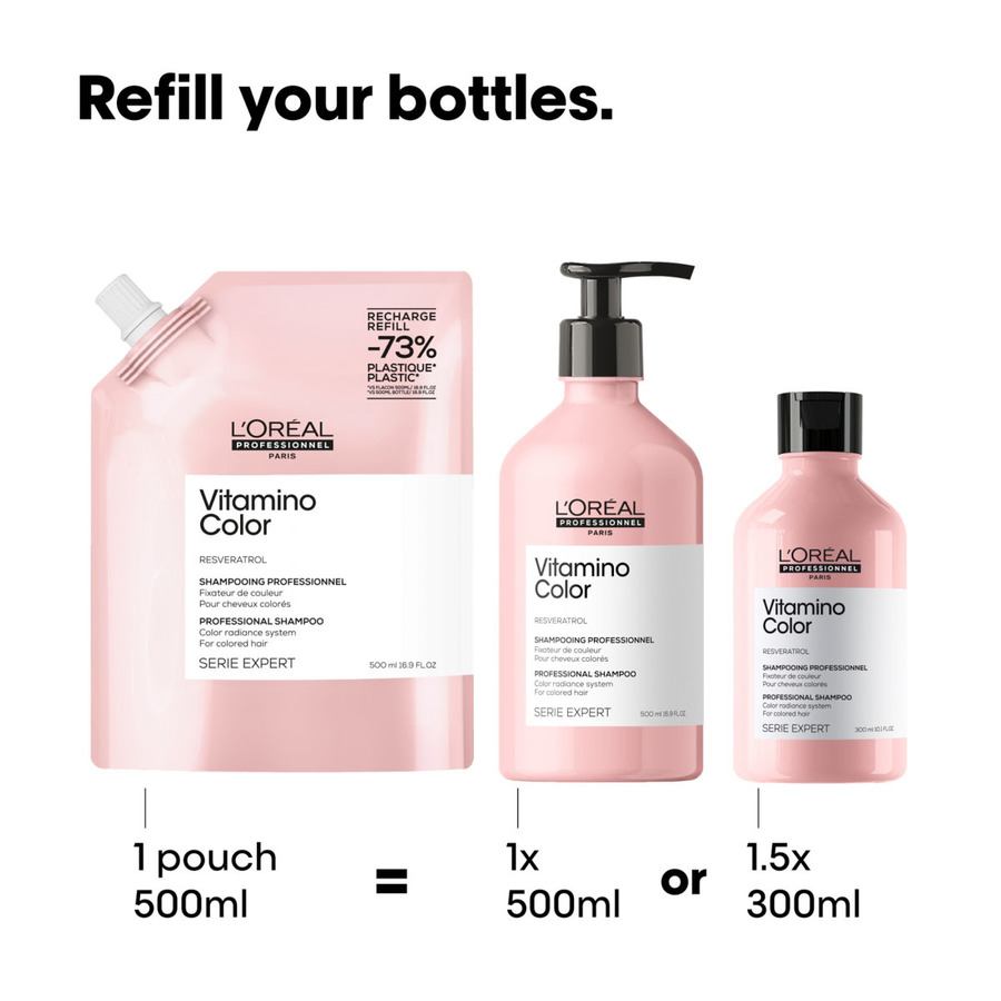 L'Oréal Professionnel Vitamino Shampoo Refill 500ml