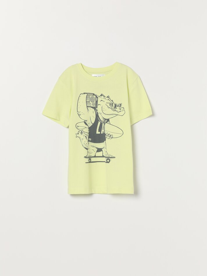 Pacote com 2 camisetas estampadas - Carbono